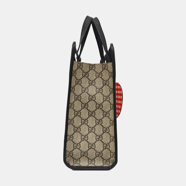 Children’s GG Bucket Monogram Coated Canvas Beige