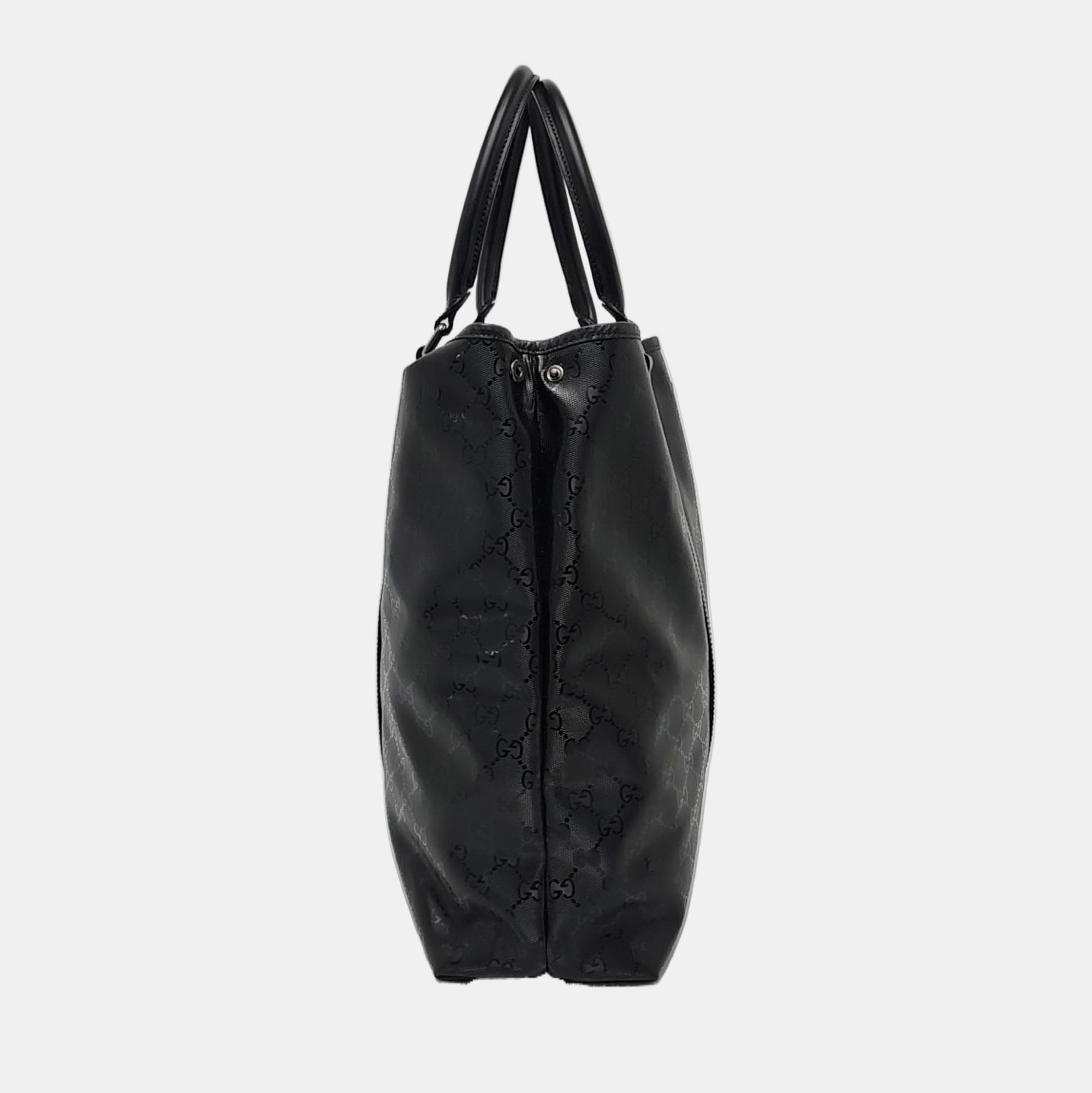 Monogram Coated Canvas Black