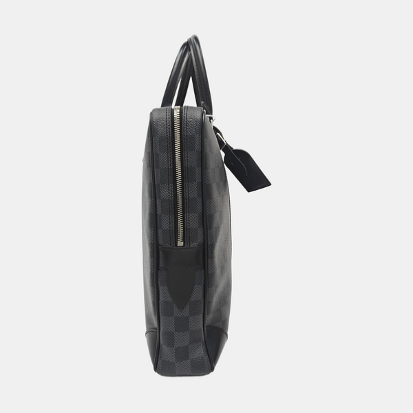 PORTE-DOCUMENTS Damier Graphite Coated Canvas Gray