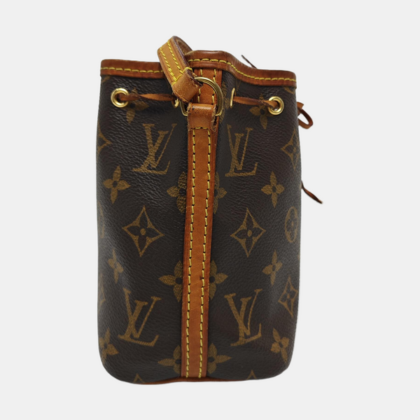 NÉONOÉ Nano Lona Revestida Monogram Marrón