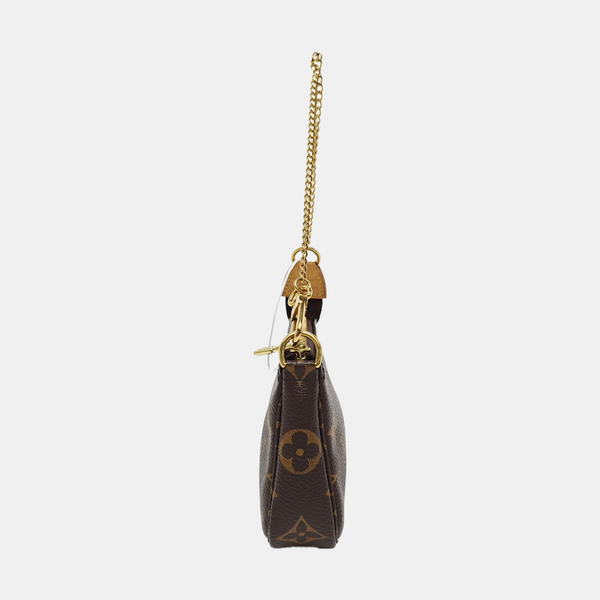 ACCESSOIRES Mini Monogram Coated Canvas Brown