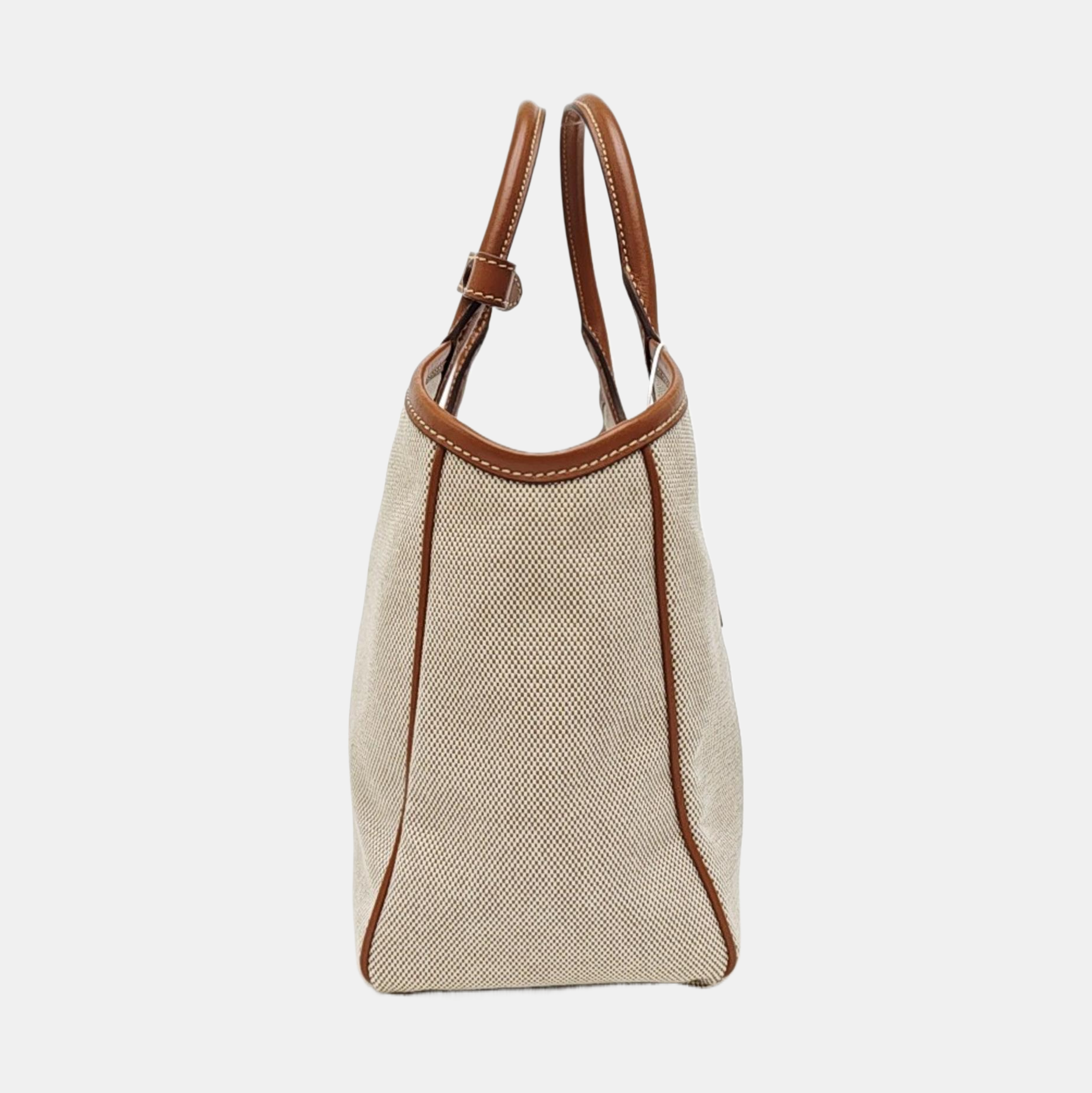 Canvas Shoulder Bag Beige