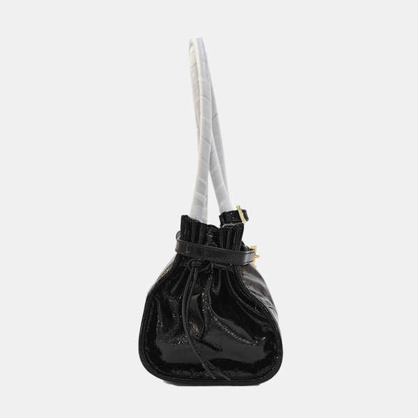 Bonnie Medium Patent Leather Black