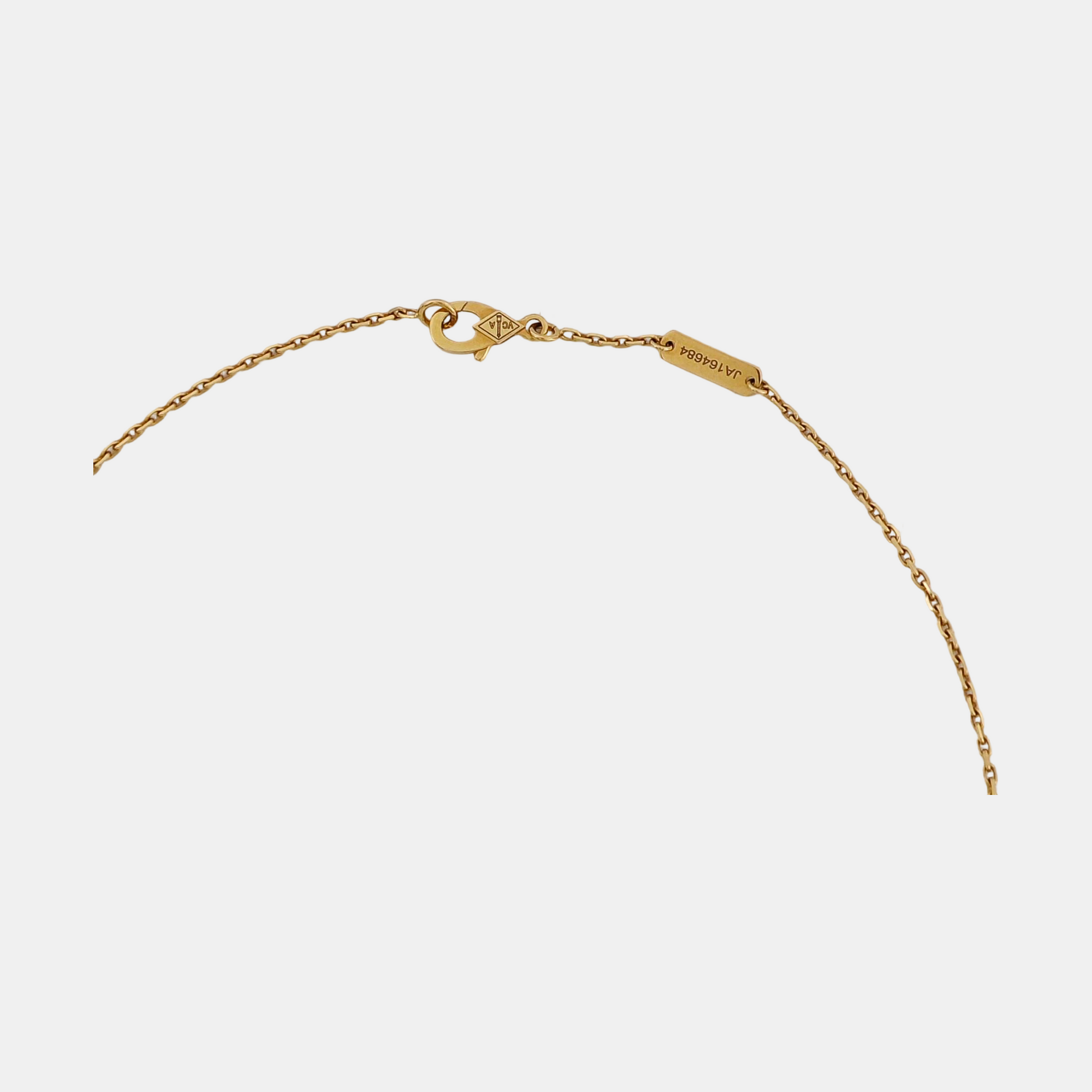 Vintage Alhambra 18k Gold Necklace