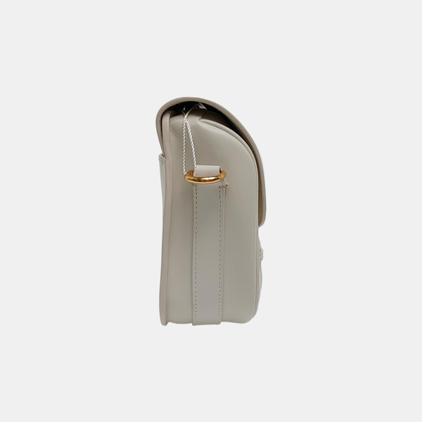 Authenticated pre-owned  Bobby Medium Calfskin White - Shoulder Bag at Looply