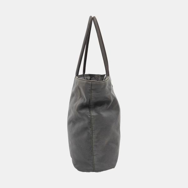 Nylon Tote Bag Gray