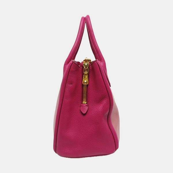 Calfskin Tote Bag Pink