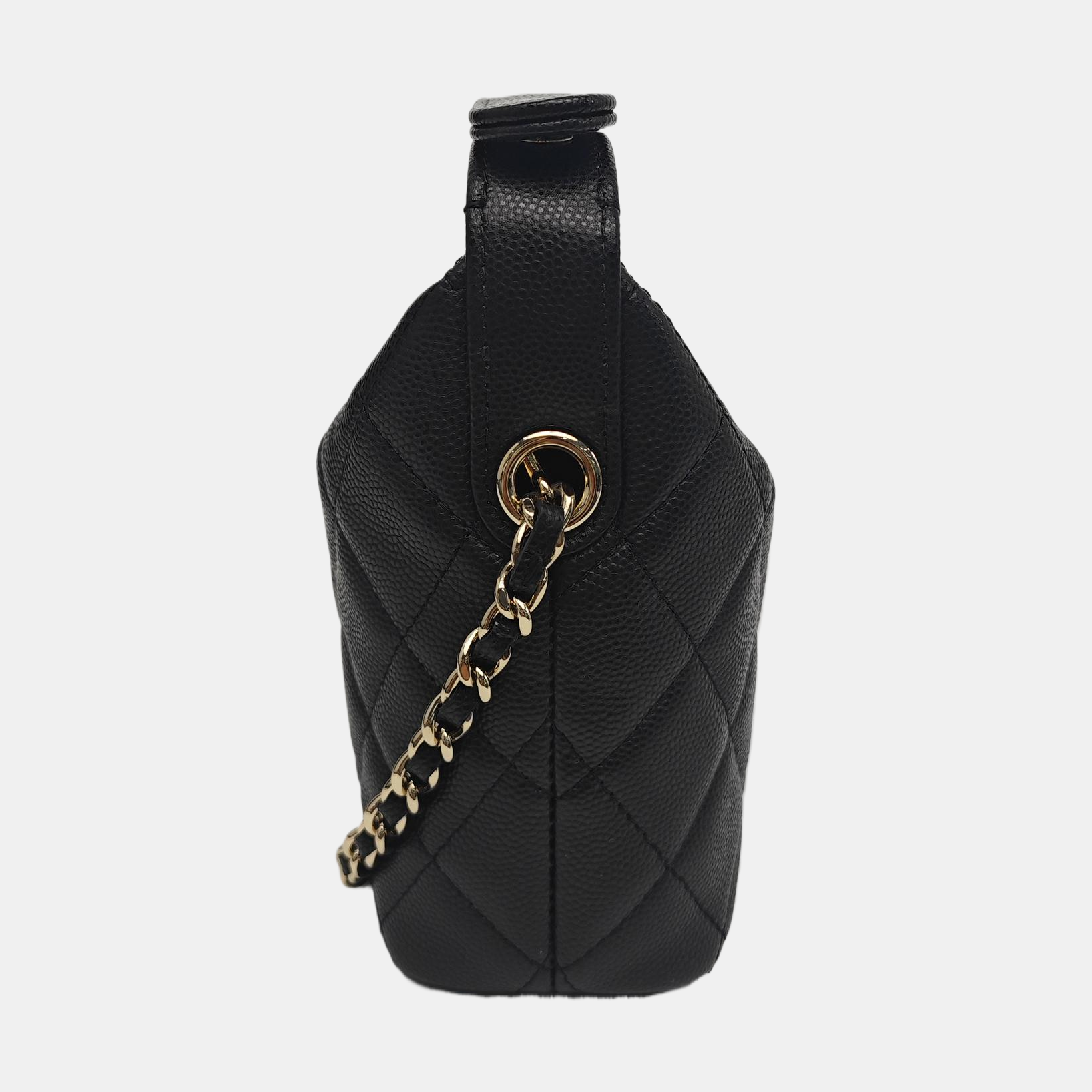 HOBO Quilted Grained Calfskin Black