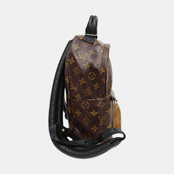 PALM SPRINGS PM Monogram Coated Canvas Brown