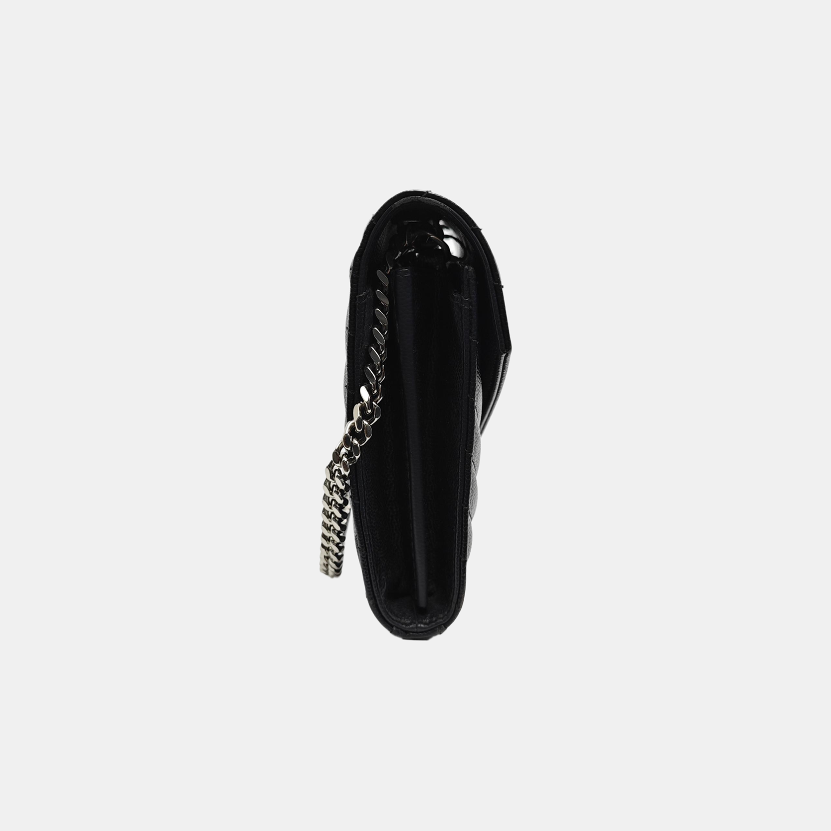 MONOGRAM Medium Chevron, Quilted Calfskin Black