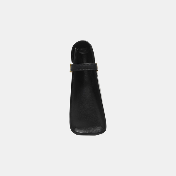 MANHATTAN Medium Calfskin Black