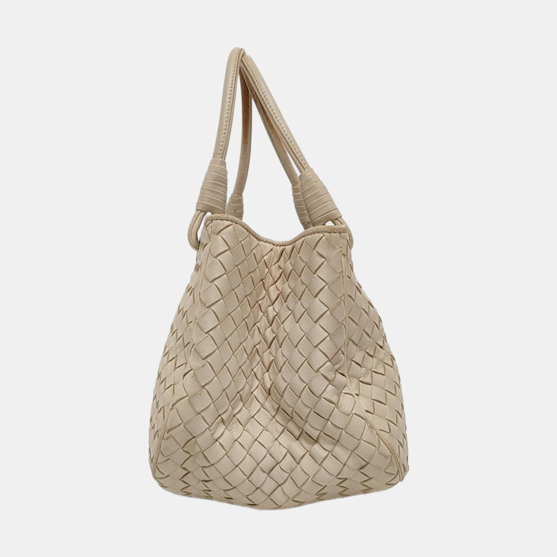 Lambskin Tote Bag Beige