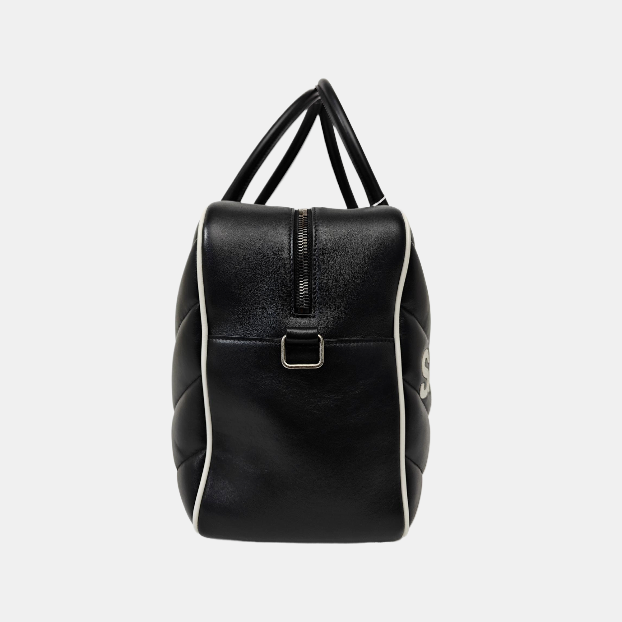 Calfskin Shoulder Bag Black