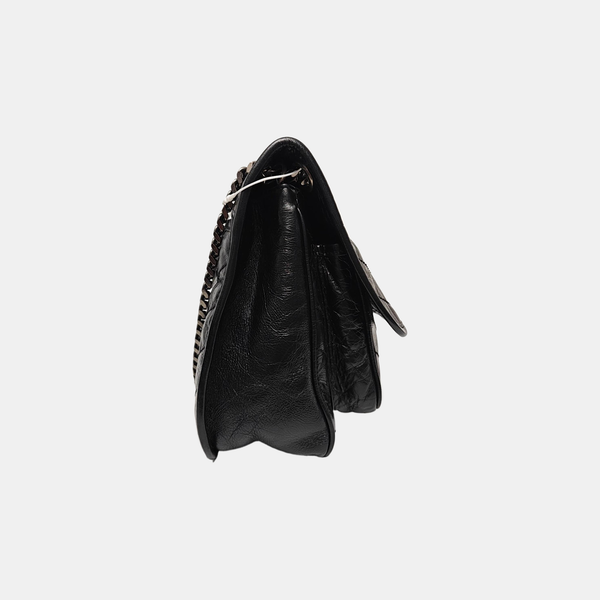 NIKI Medium Quilted Calfskin Black