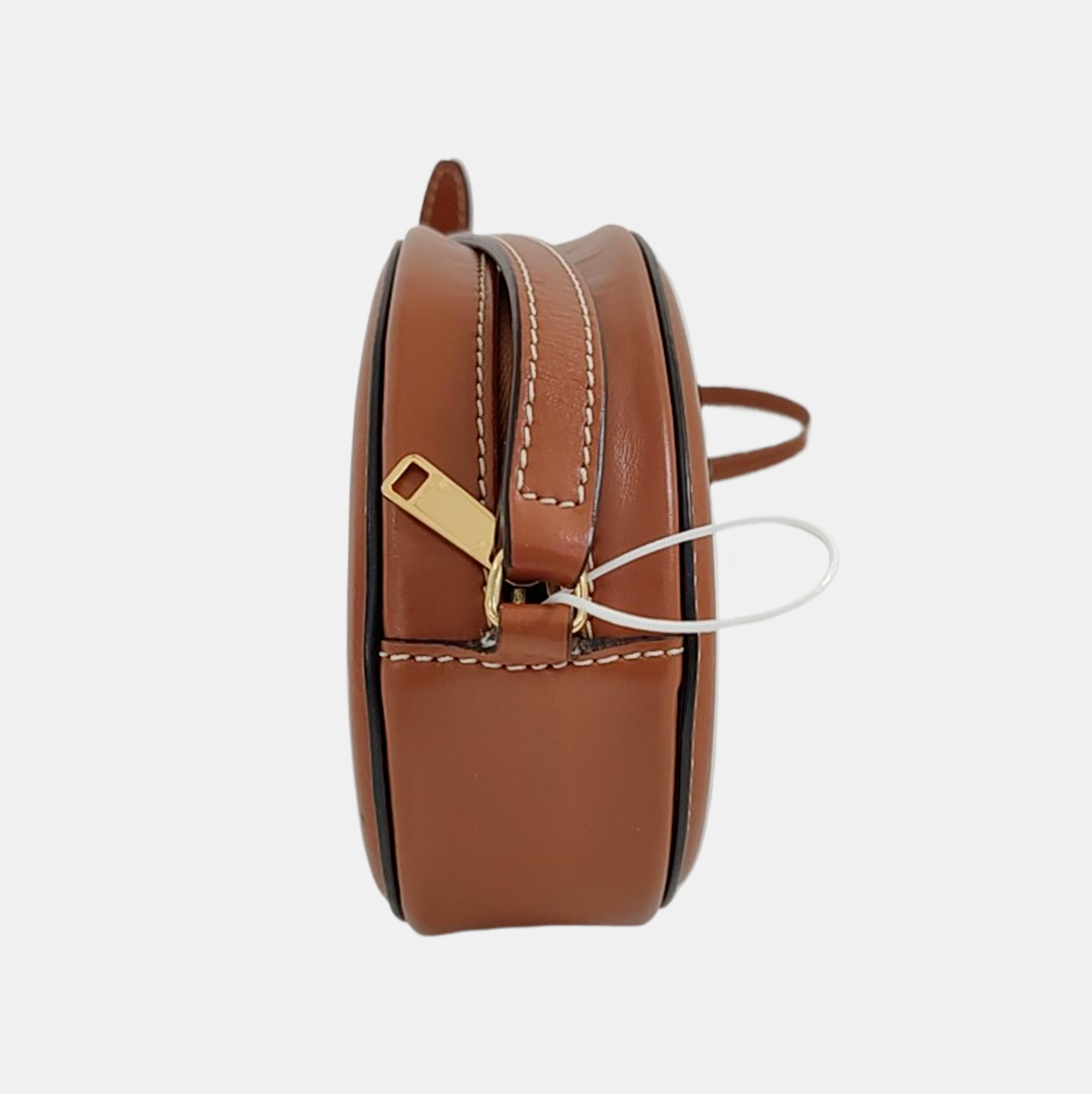 Authenticated pre-owned  TRIOMPHE Small Calfskin Brown - Crossbody Bag at Looply