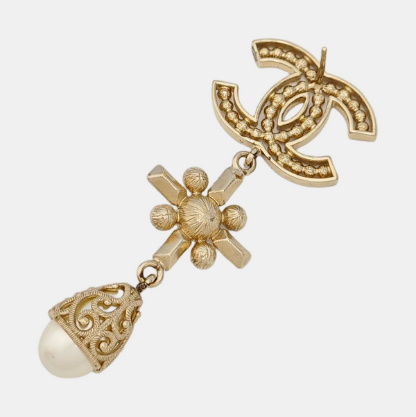 Metal Gold Earrings