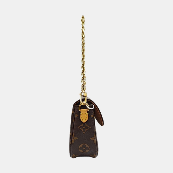 IVY Monogram Coated Canvas Brown