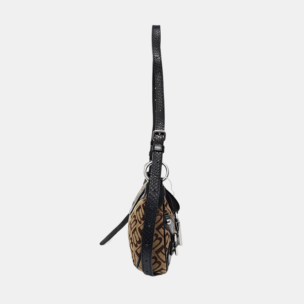 Le Cagole Small Fabric Brown
