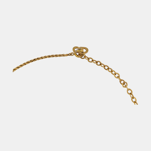 Petit CD Metal Gold Necklace