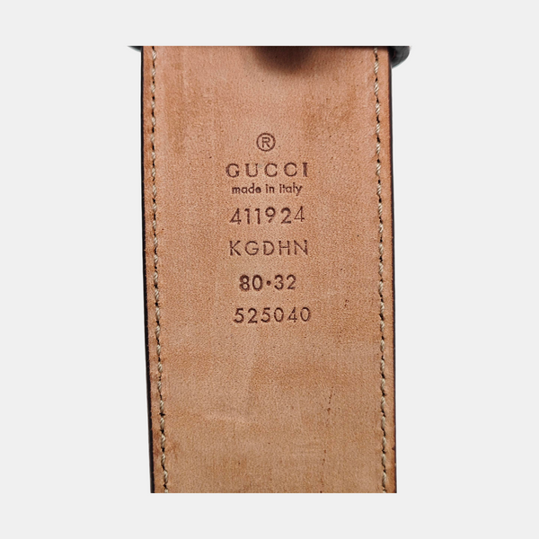 Leather Belt Beige