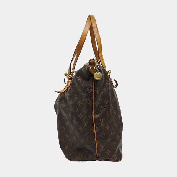 PALERMO GM Lona Monogram Revestida Marrón
