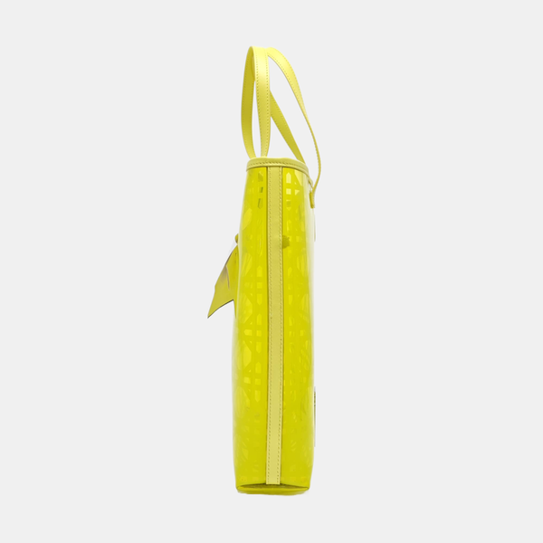 Cannage Special Material Tote Bag Yellow