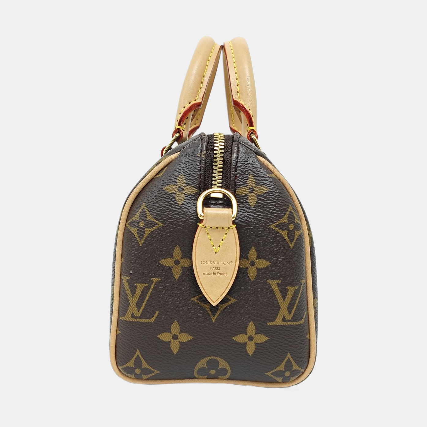 SPEEDY 20 Monogram Coated Canvas Brown