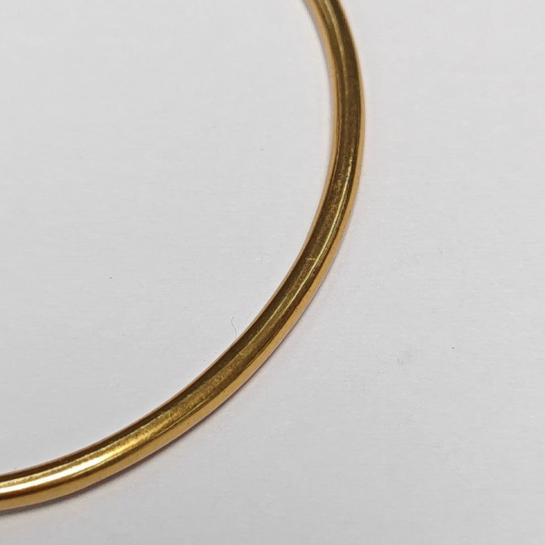 J'adior Metal Gold Bangle