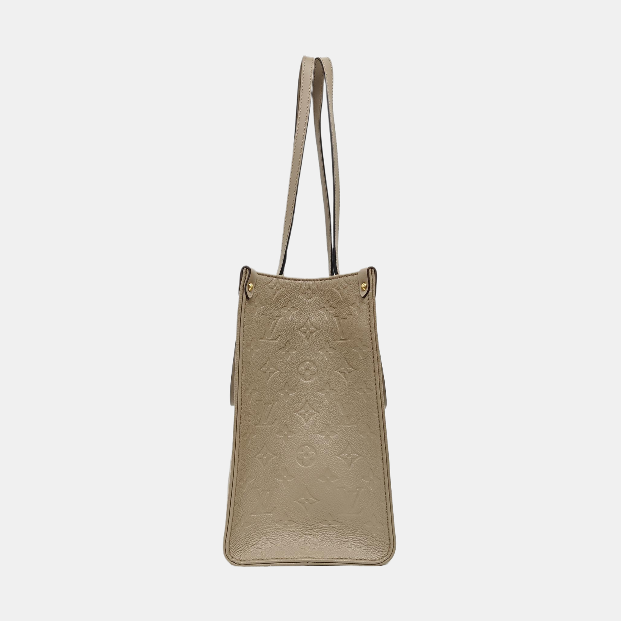 ONTHEGO MM Monogram Calfskin Gray