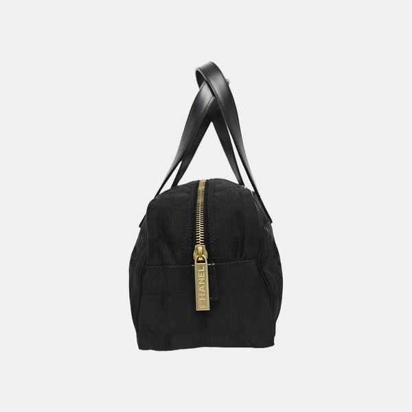 TRAVEL LINE Medium Canvas Black