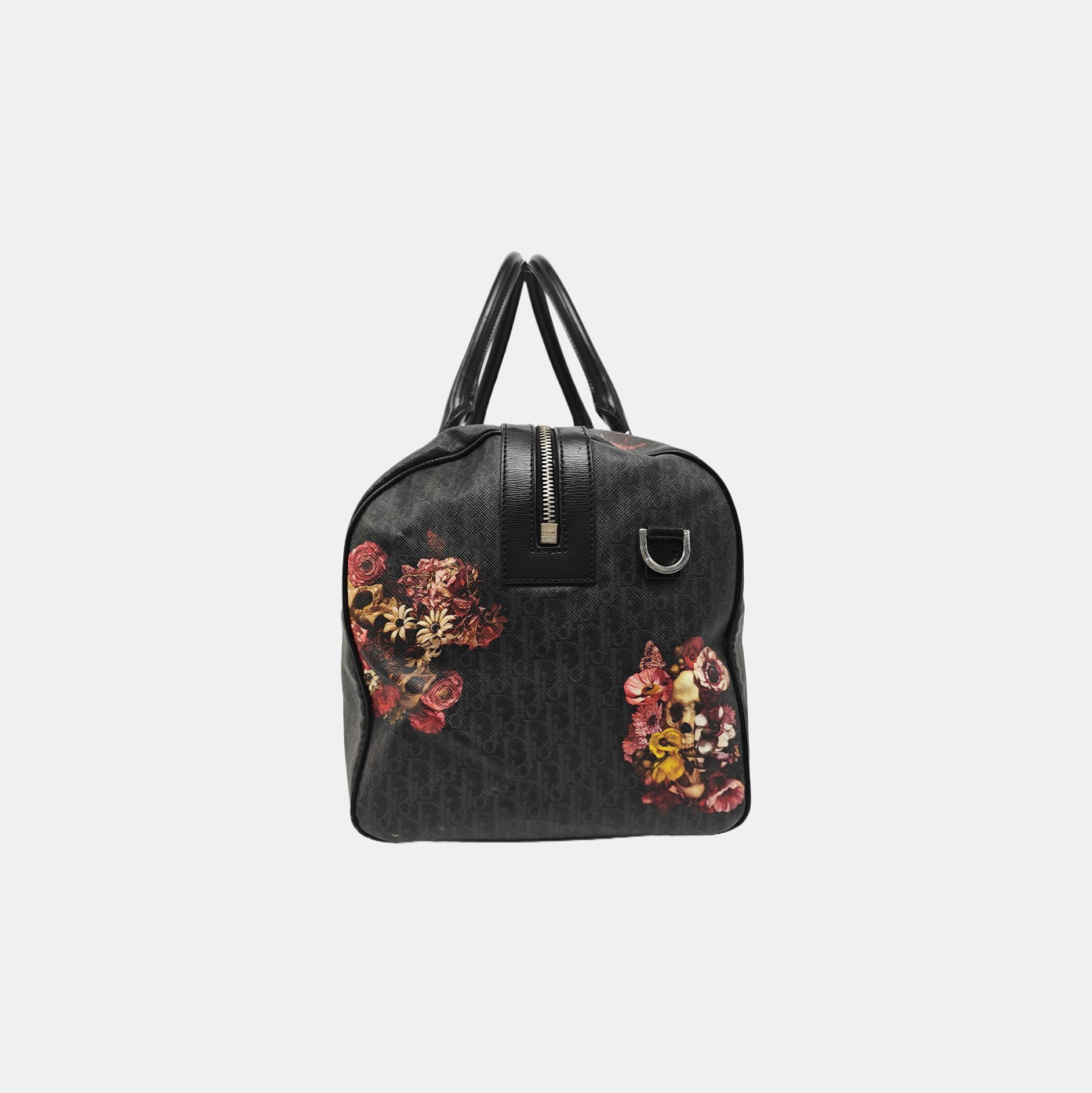 Coated Canvas Top Handle Bag Multicolor