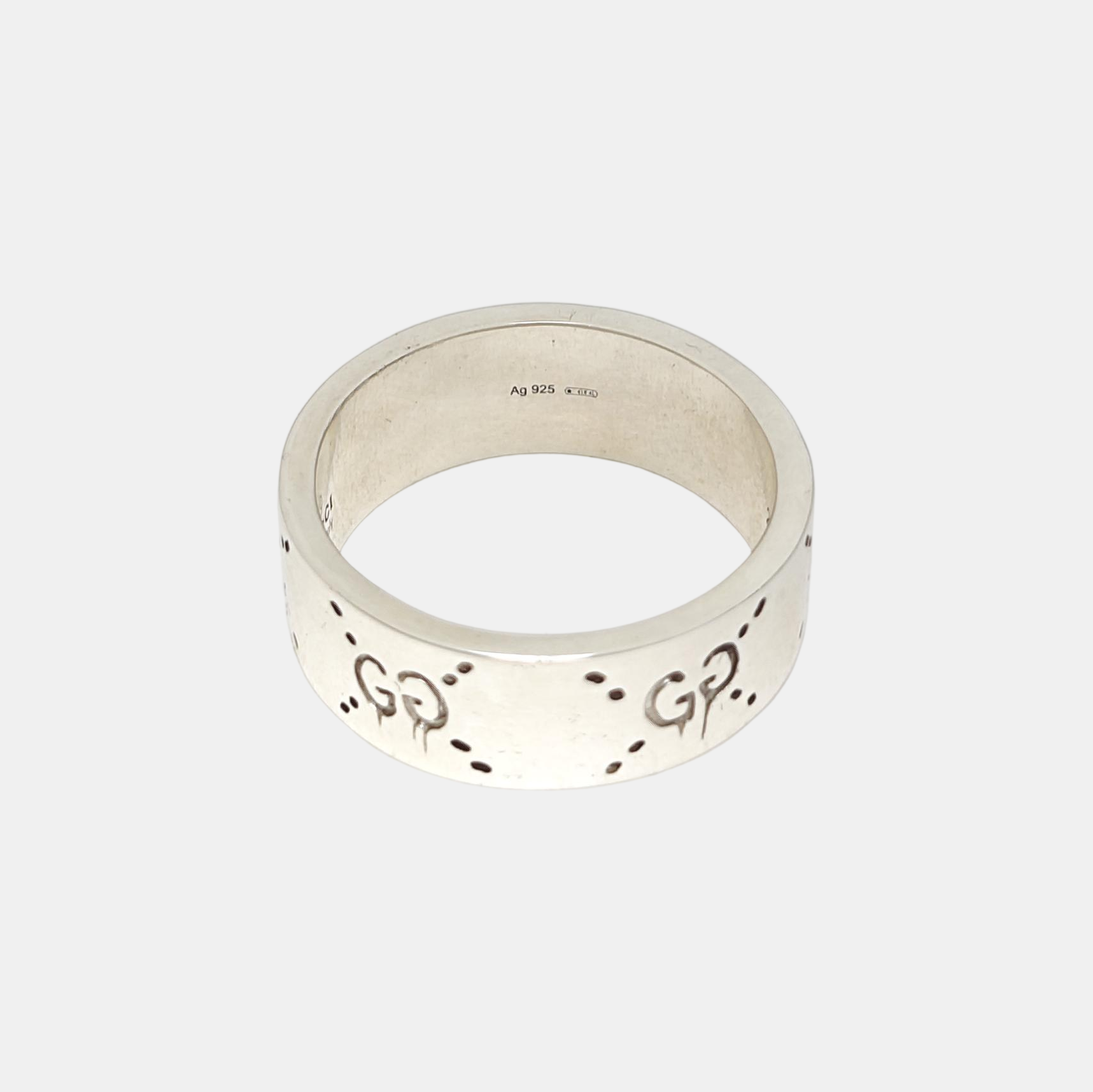 Ghost 925 Sterling Silver Ring HK 25