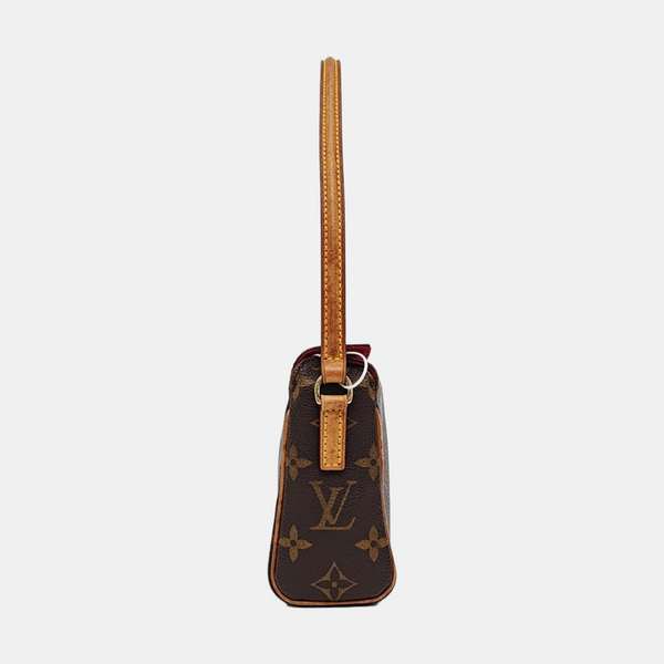 RECITAL Monogram Coated Canvas Brown