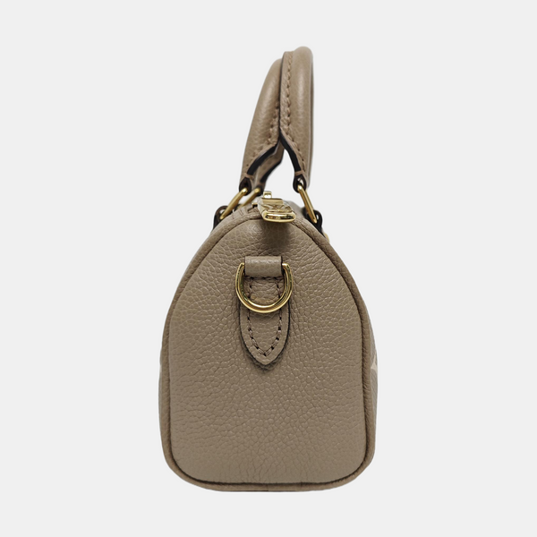 SPEEDY Nano Monogram Calfskin Gray