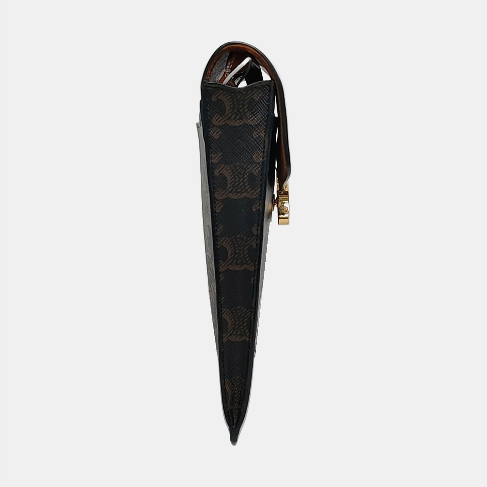 Authenticated pre-owned  TRIOMPHE Coated Canvas Black - Shoulder Bag at Looply