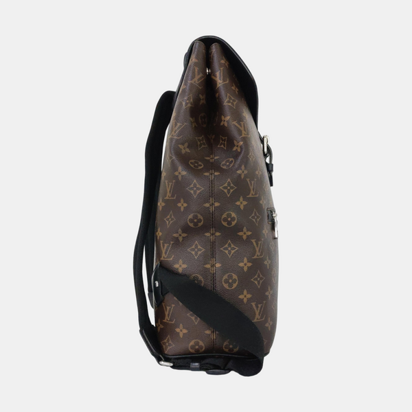 PALK Monogram Coated Canvas Brown