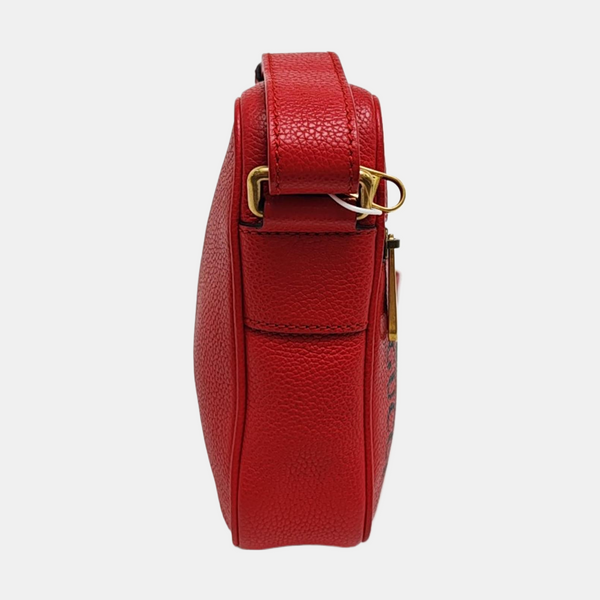 Print Calfskin Red