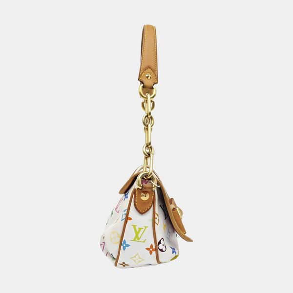LV × TM ANNIE Monogram Coated Canvas White