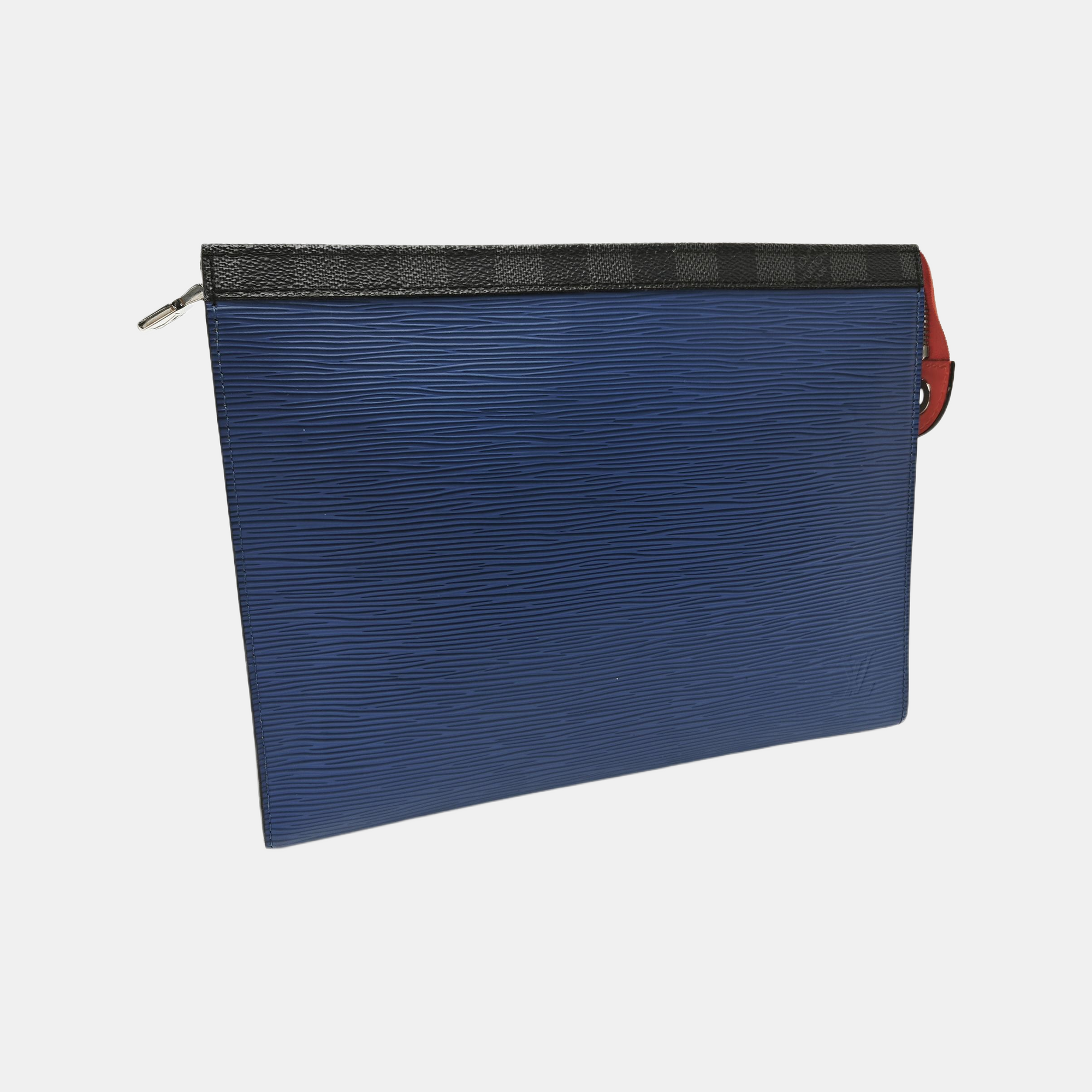 Pochette Voyag MM Epi Blue