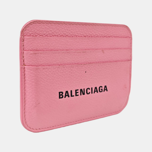 Cash Calfskin Pink Card Holder