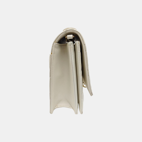 My Dior MISS DIOR Cannage Lambskin White