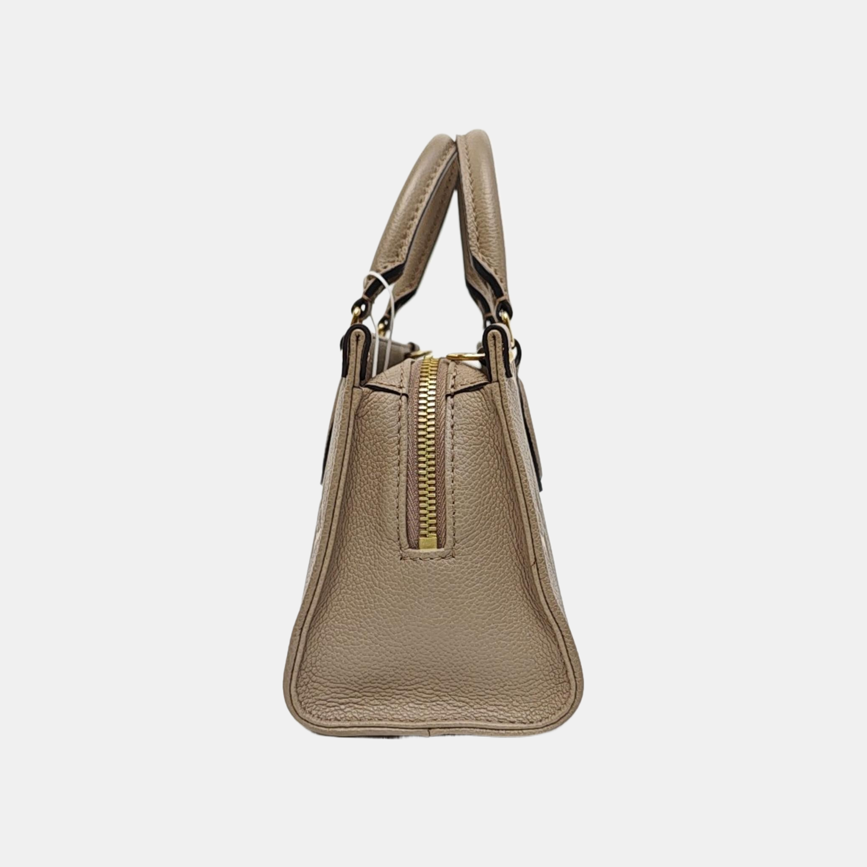ONTHEGO EAST WEST PM Monogram Calfskin Gray