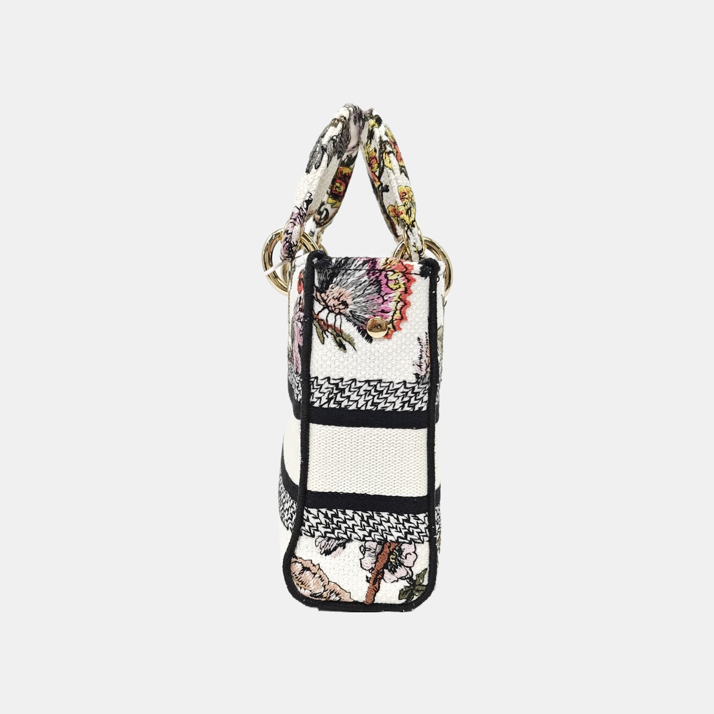 Lady D-Lite Medium Fabric White
