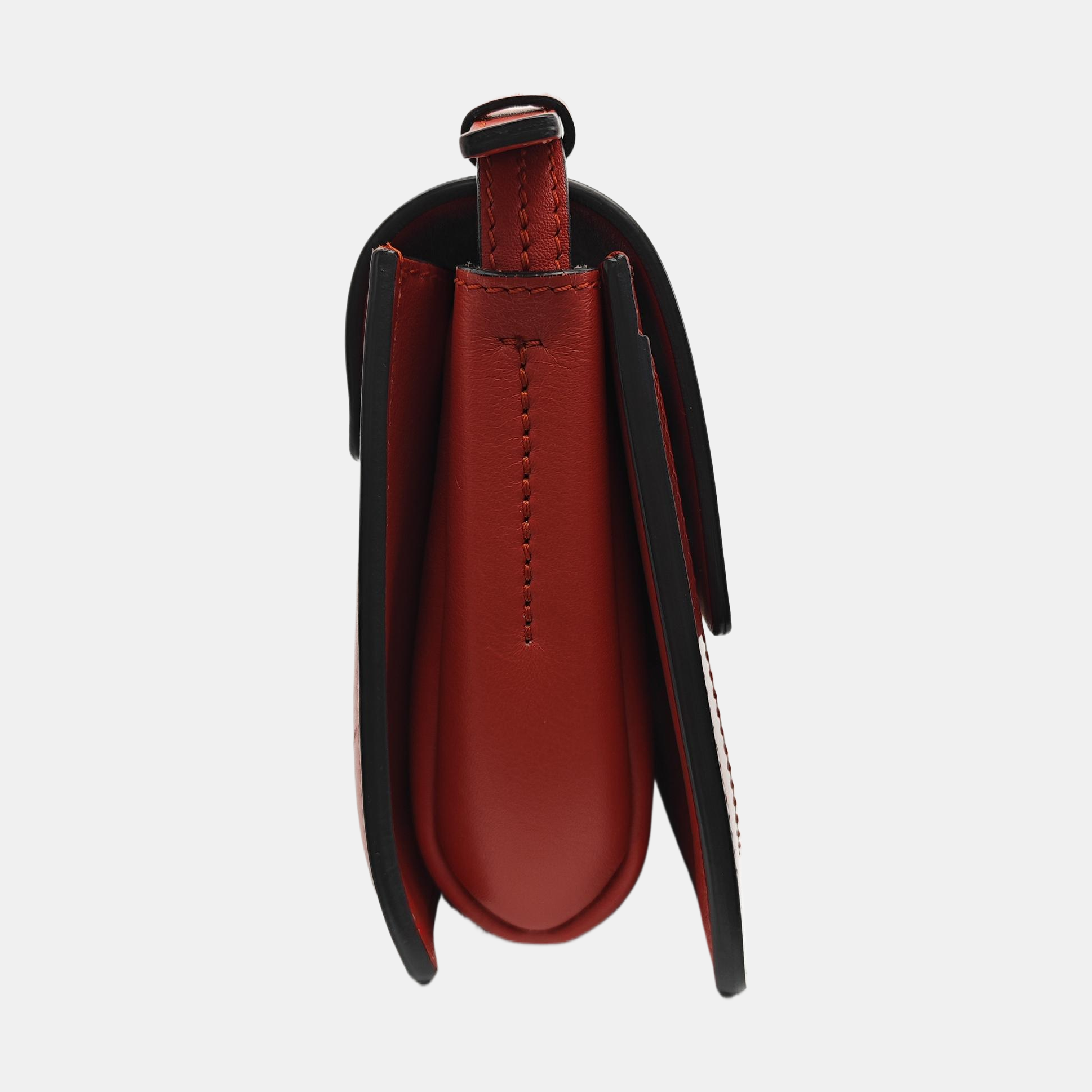Faye Small Patent Leather Red