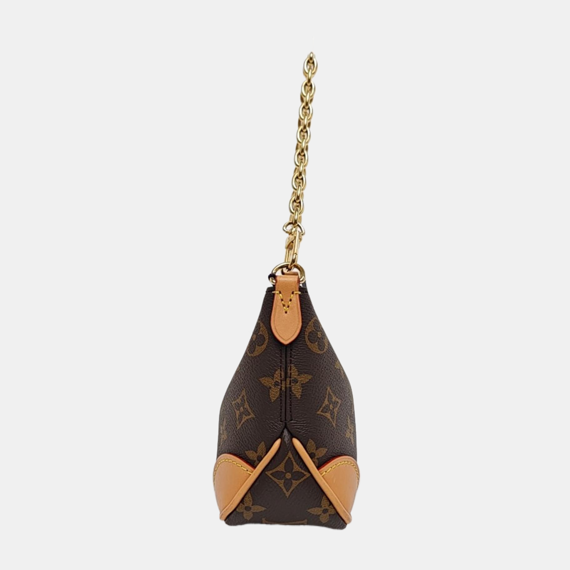BOULOGNE Nano Monogram Coated Canvas Brown