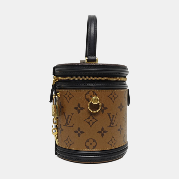CANNES PM Monogram Coated Canvas Brown