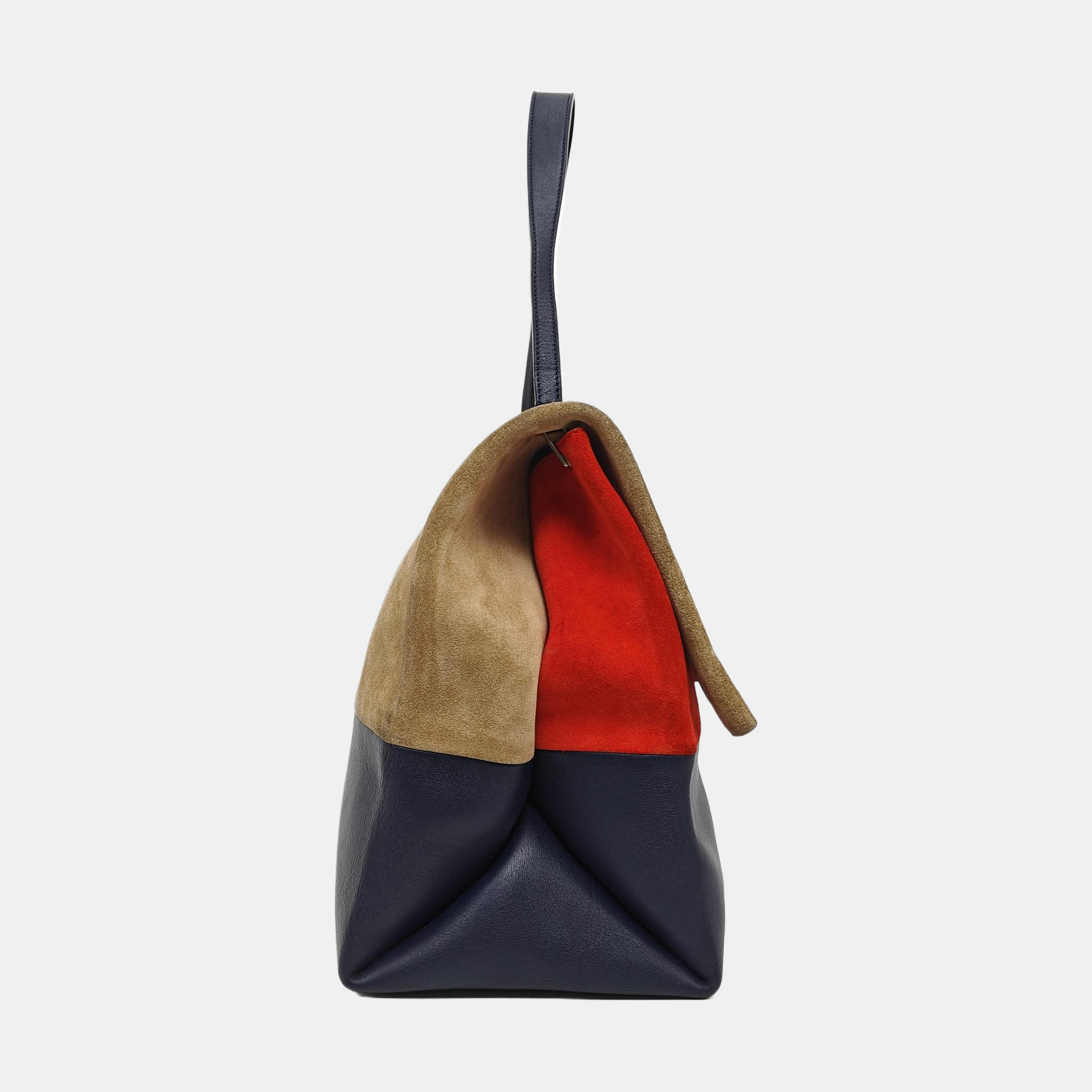 Suede Shoulder Bag Beige