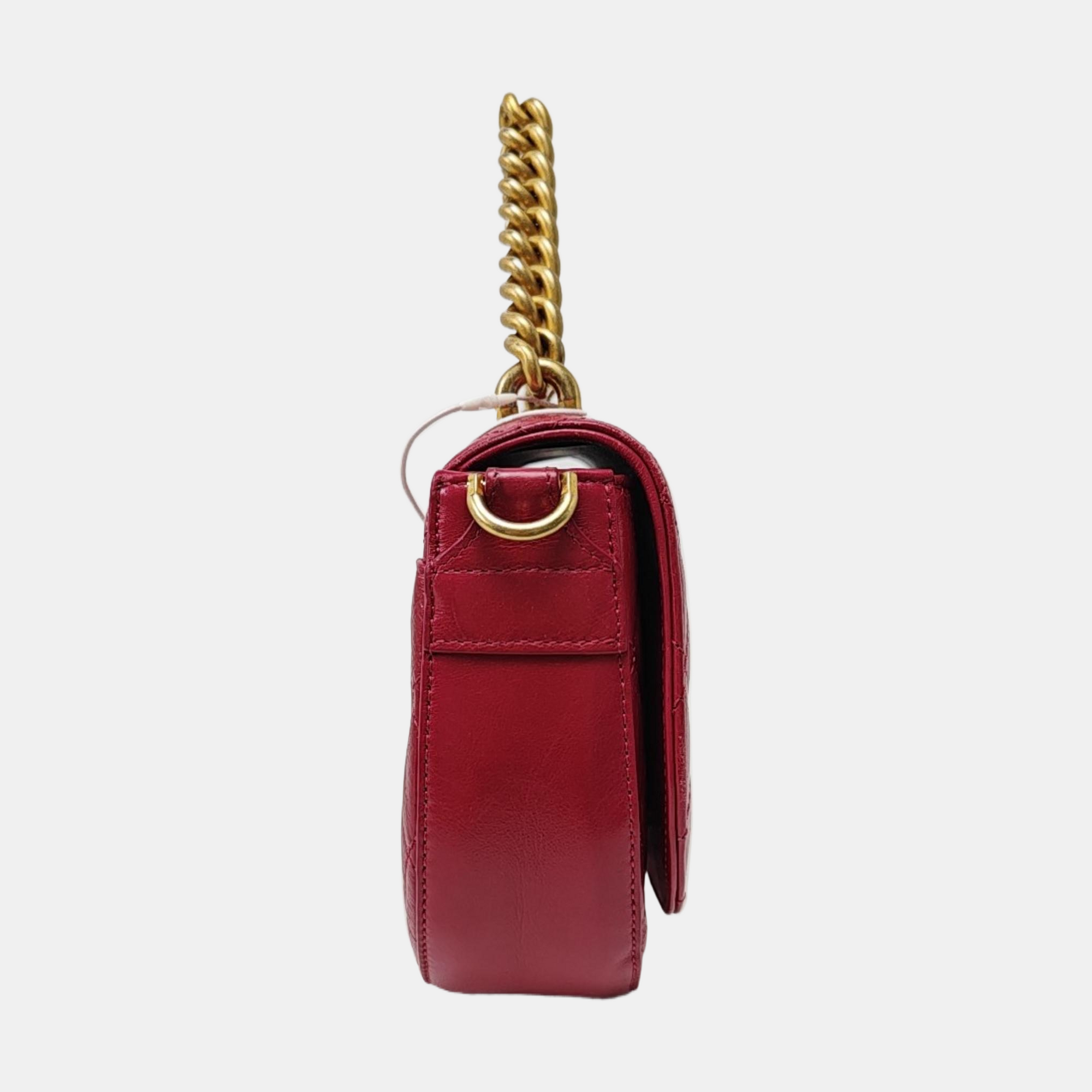 Quilted Calfskin Red