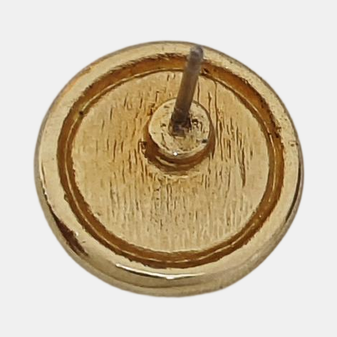 Metal Gold Stud Earrings