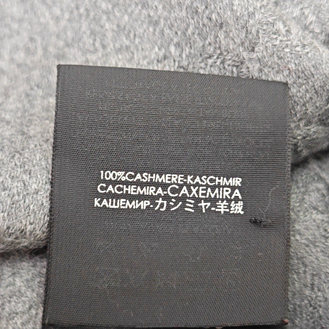 Cashmere Scarf Gray
